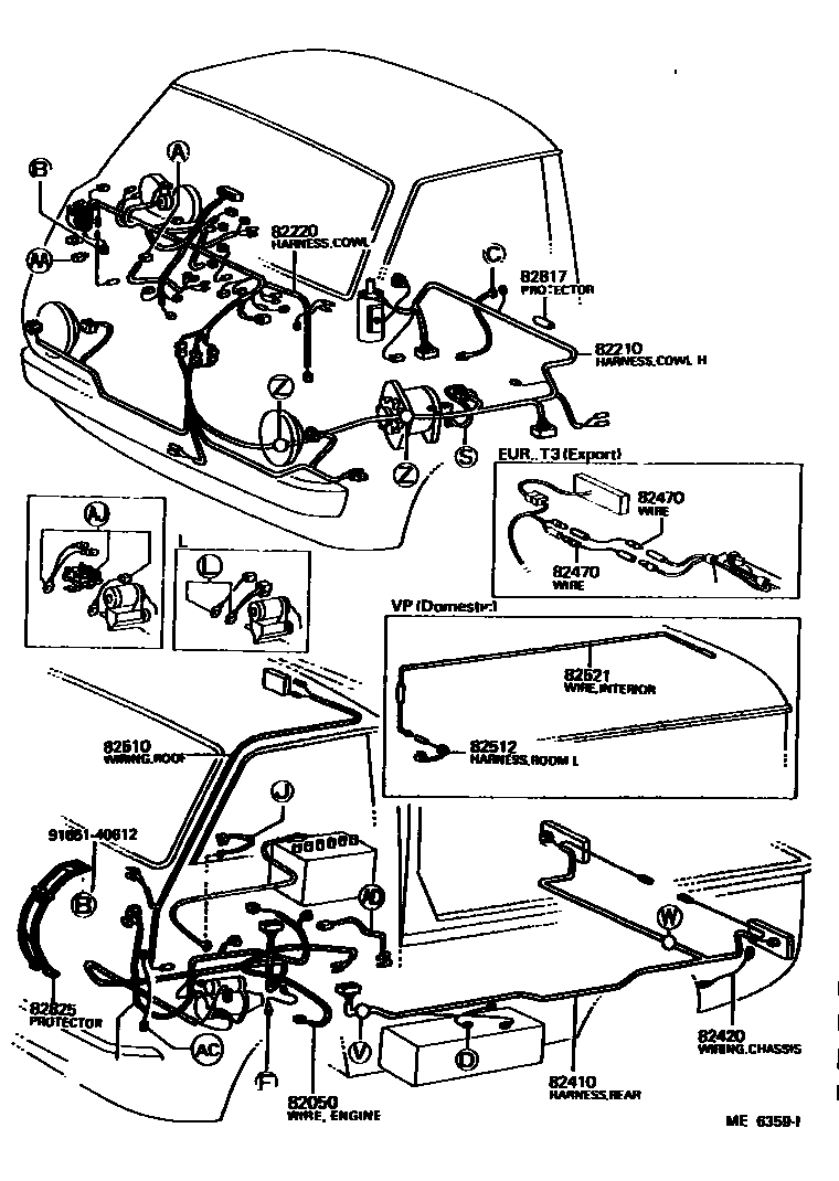 8202 — WIRING & CLAMP