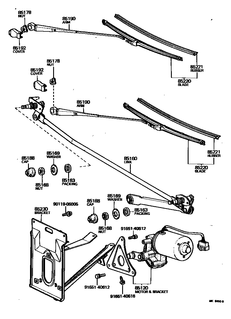 8501 — WINDSHIELD WIPER