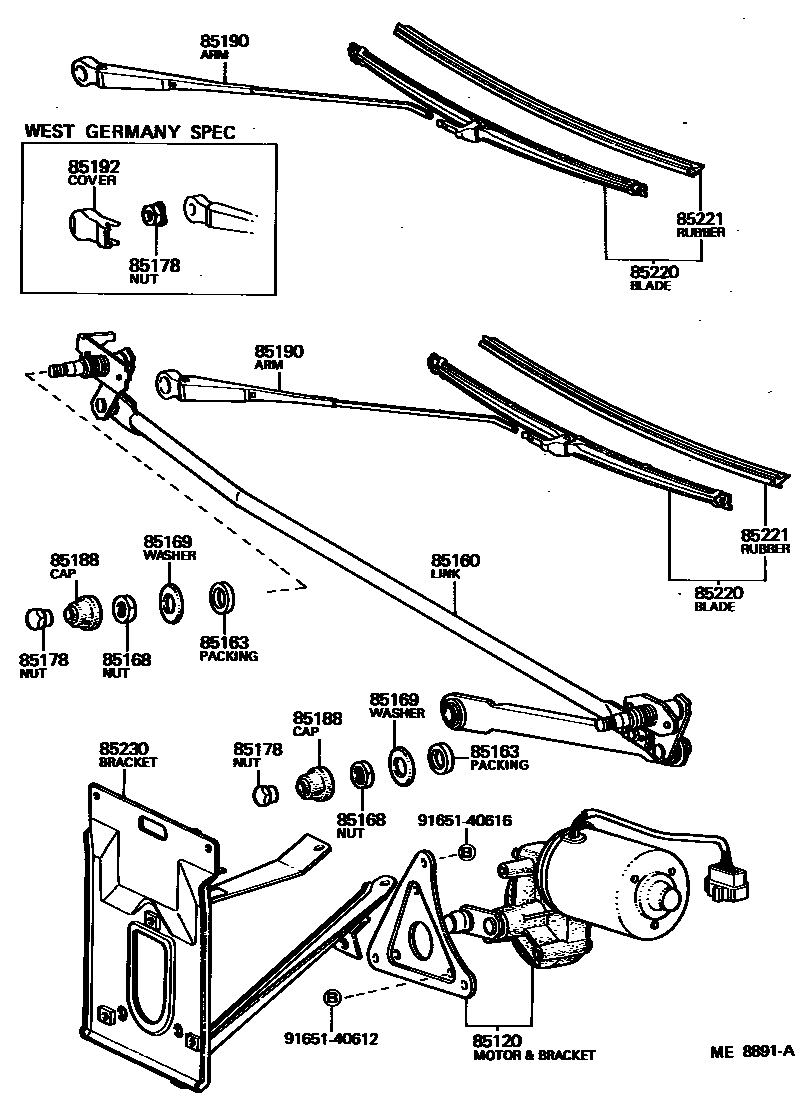 8501 — WINDSHIELD WIPER