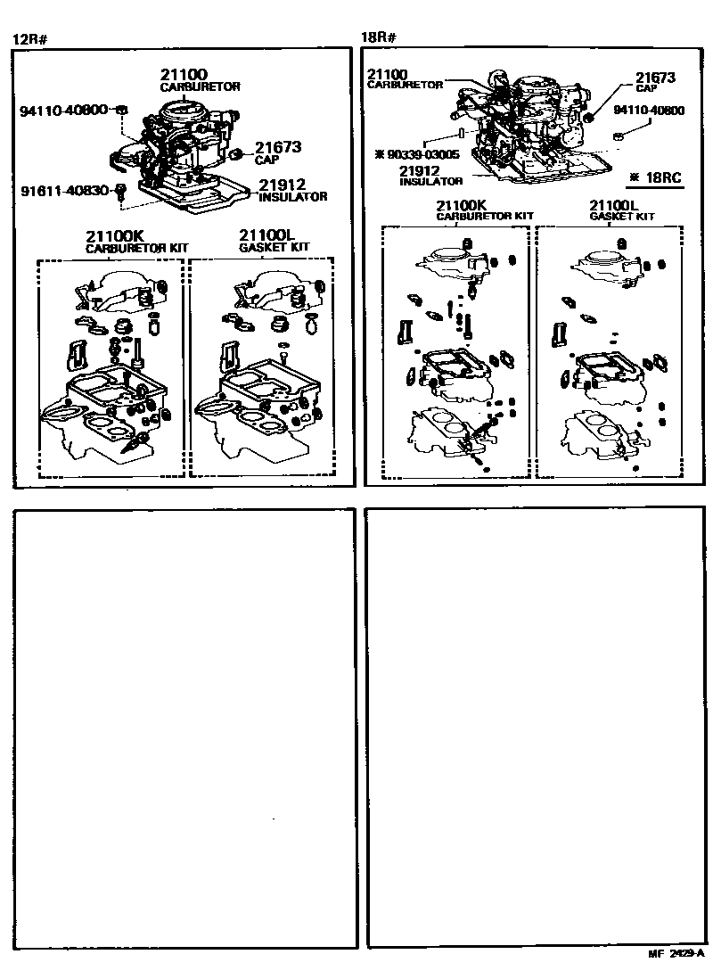 2102 — CARBURETOR ASSEMBLY