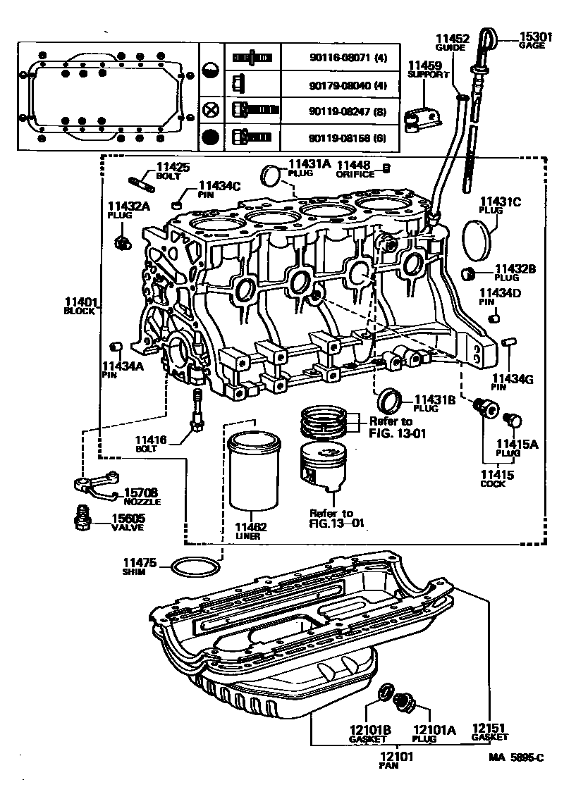 1105 — CYLINDER BLOCK