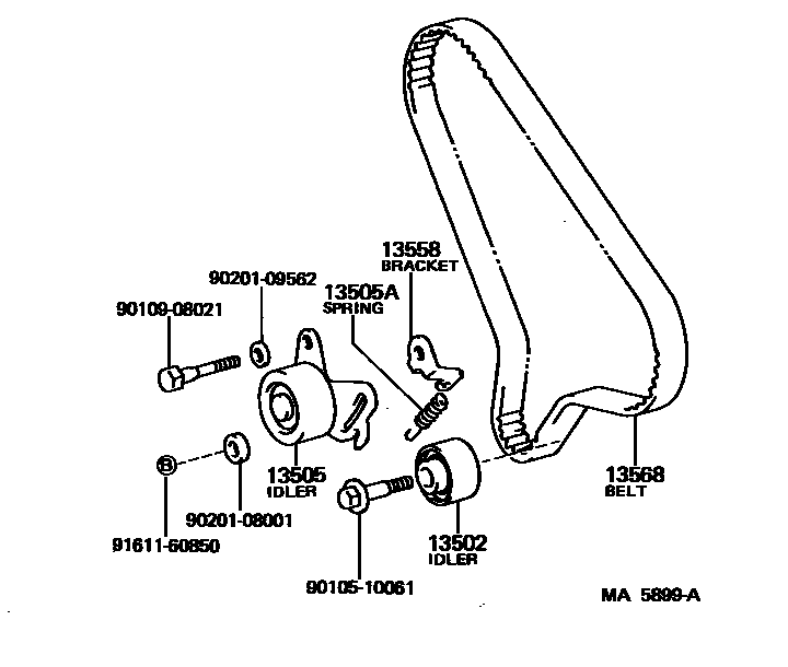 1304 — TIMING BELT