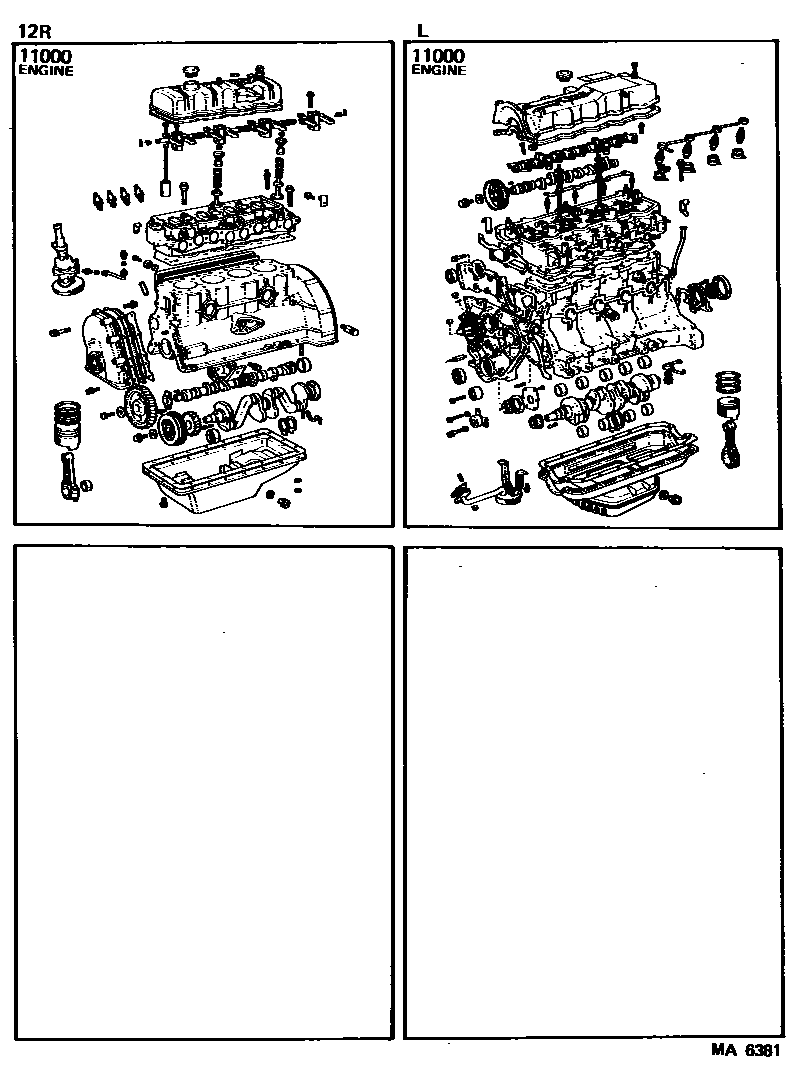 1101 — PARTIAL ENGINE ASSEMBLY