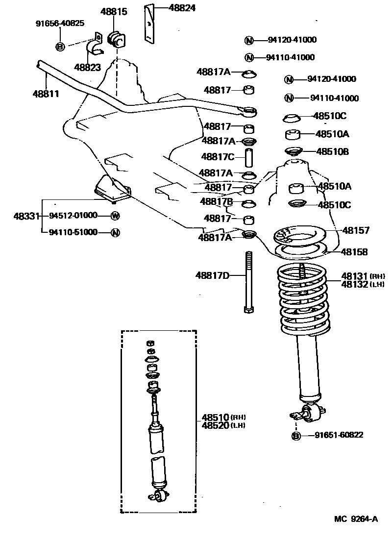 4803 — FRONT SPRING & SHOCK ABSORBER