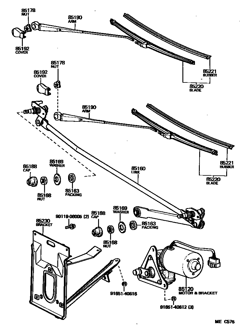 8501 — WINDSHIELD WIPER