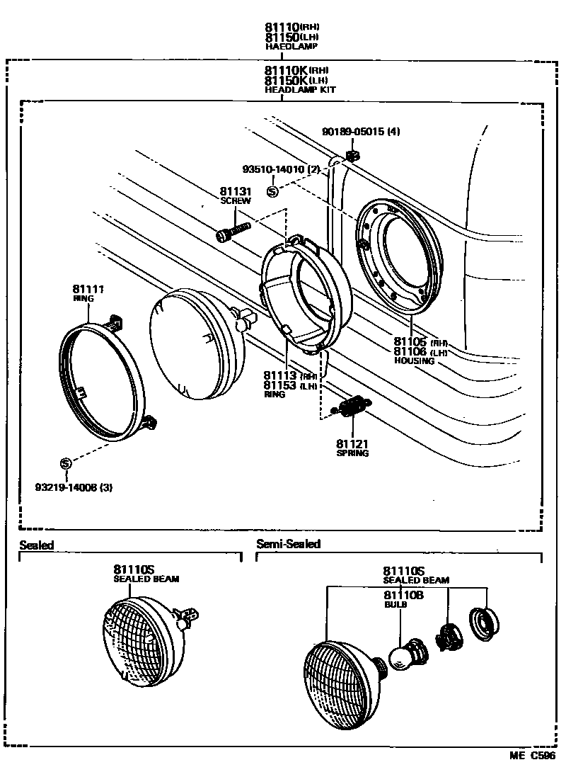 8101 — HEADLAMP