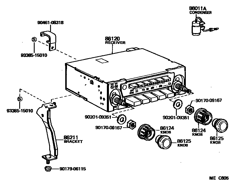 8601 — RADIO RECEIVER & AMPLIFIER & CONDENSER