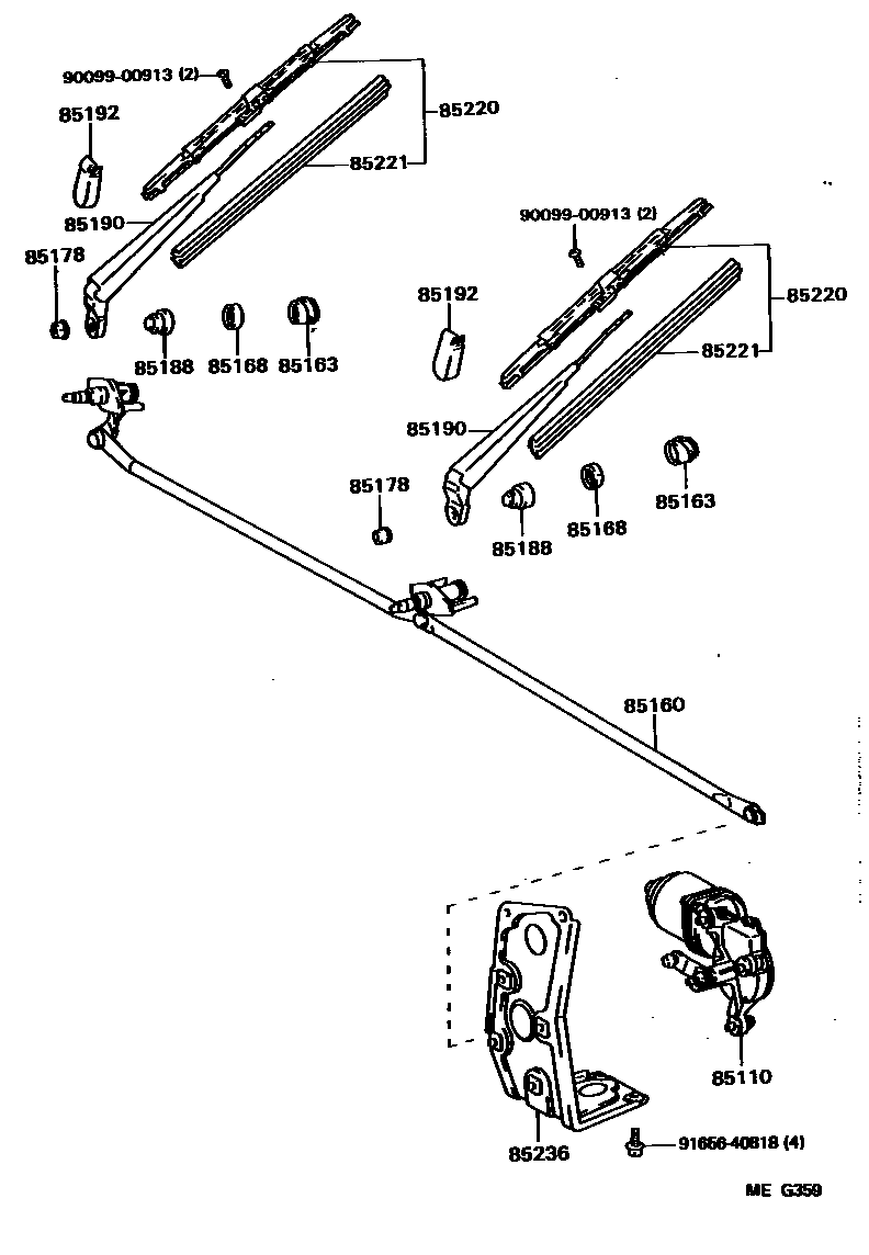 8501 — WINDSHIELD WIPER