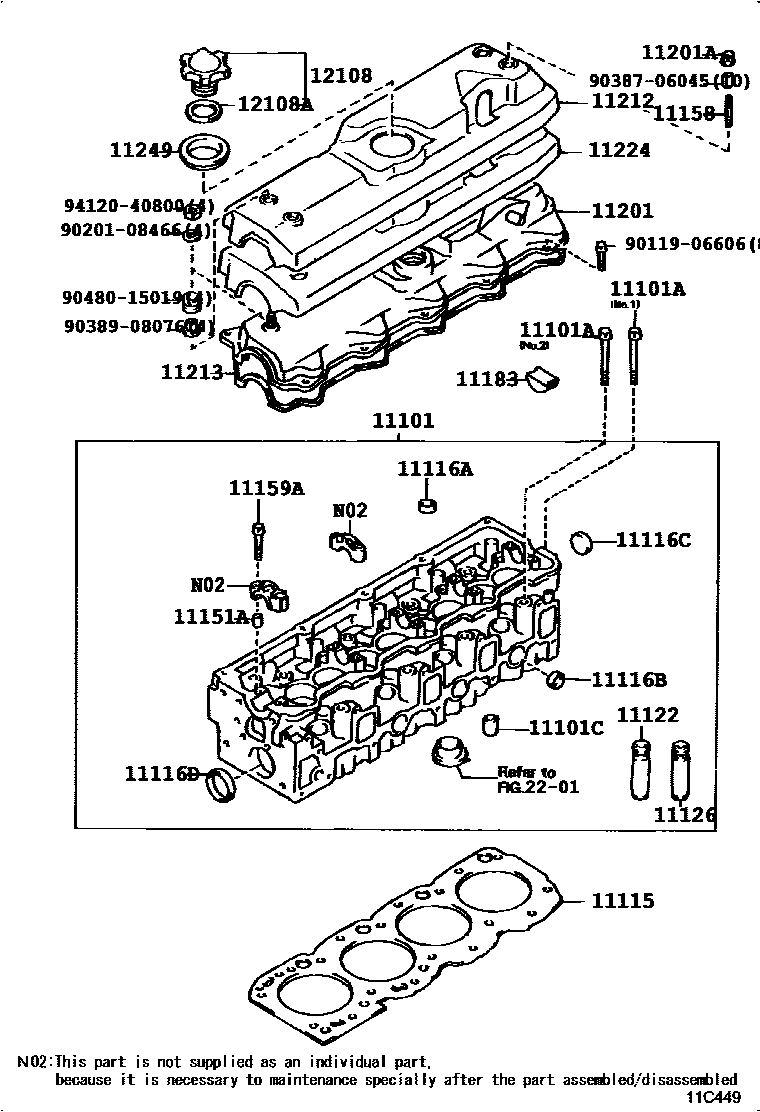 1104 — CYLINDER HEAD
