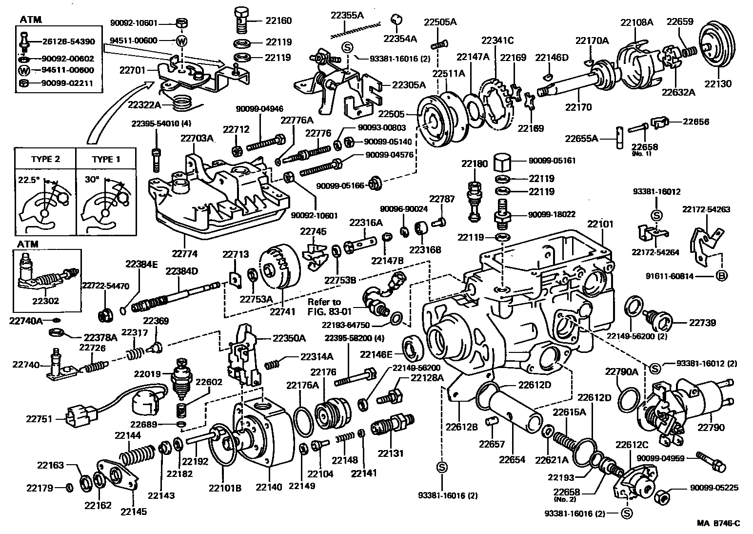 2203 — INJECTION PUMP BODY