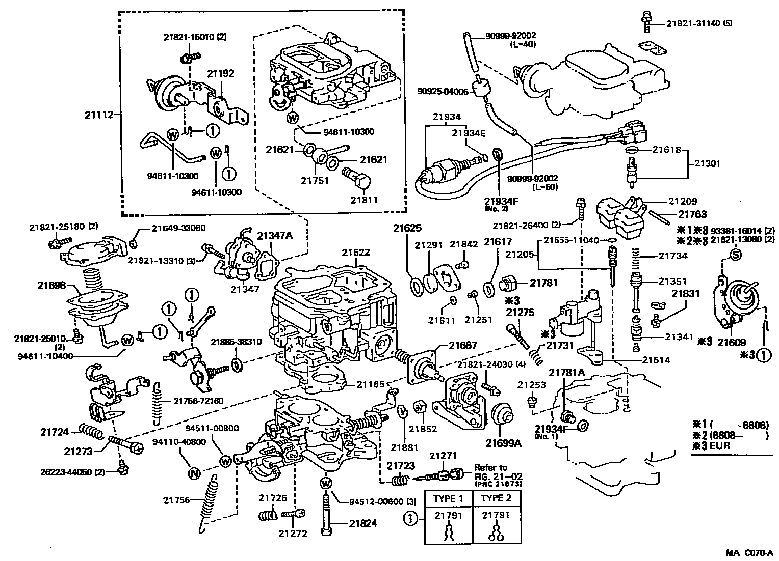 2103 — CARBURETOR