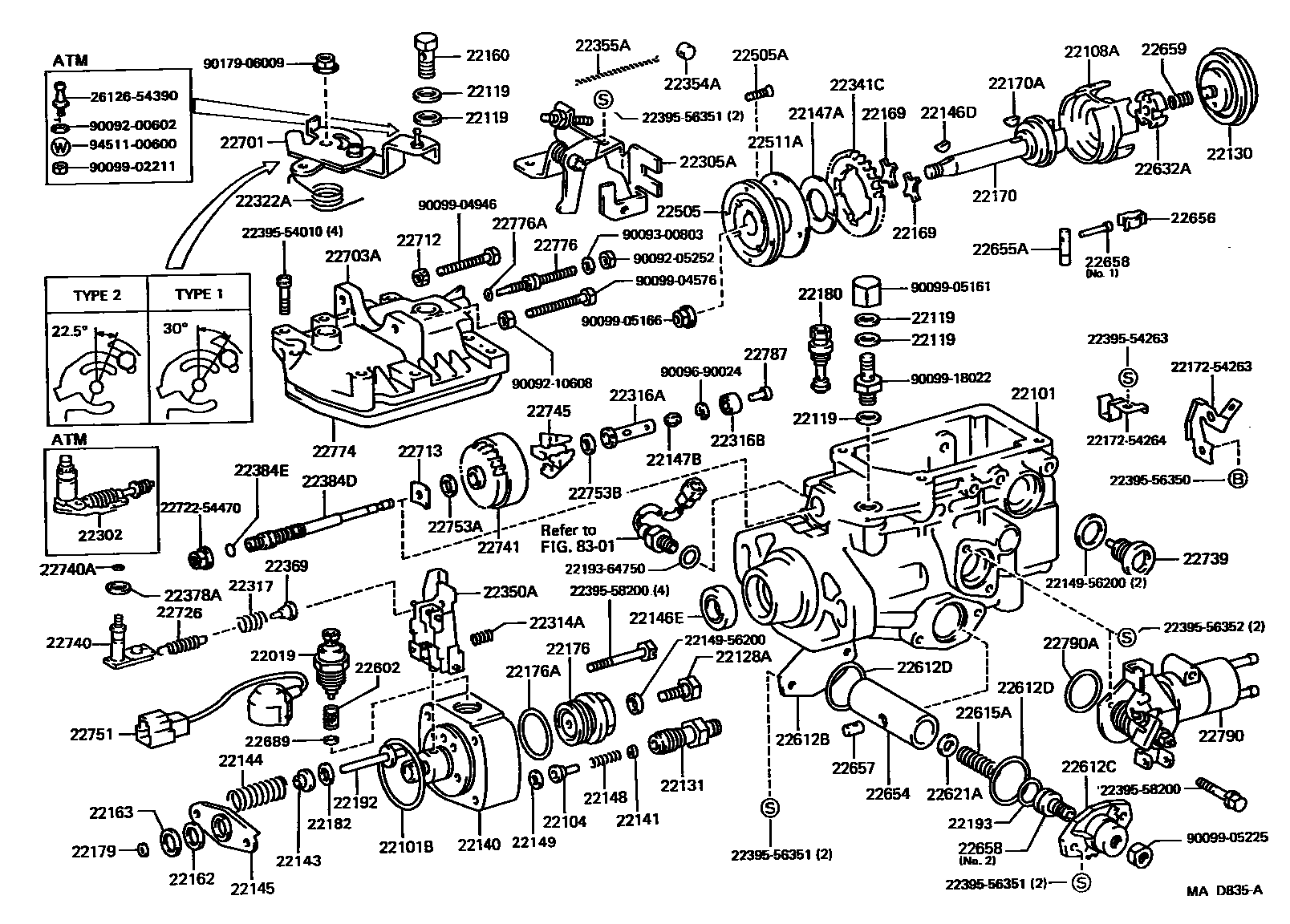 2203 — INJECTION PUMP BODY
