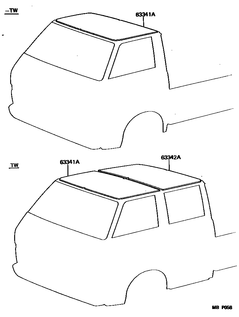 6452 — ROOF HEADLINING & SILENCER PAD