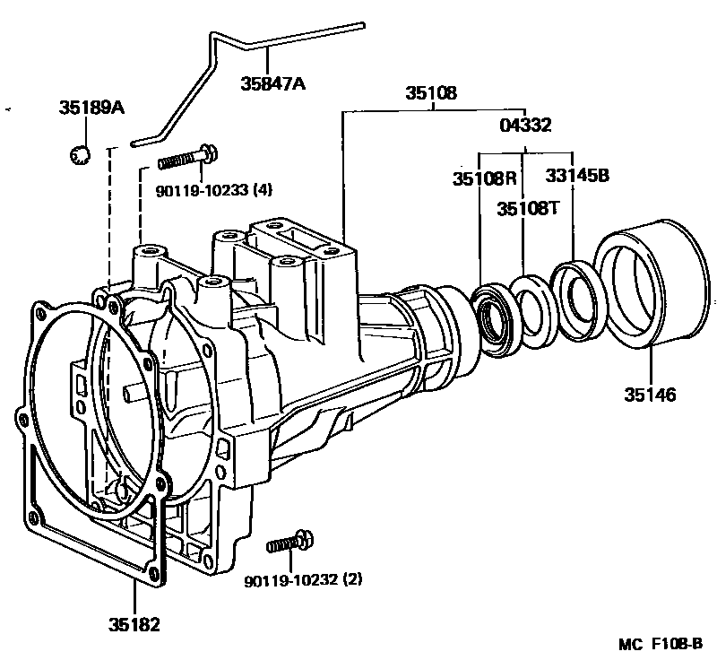 3504 — EXTENSION HOUSING (ATM)