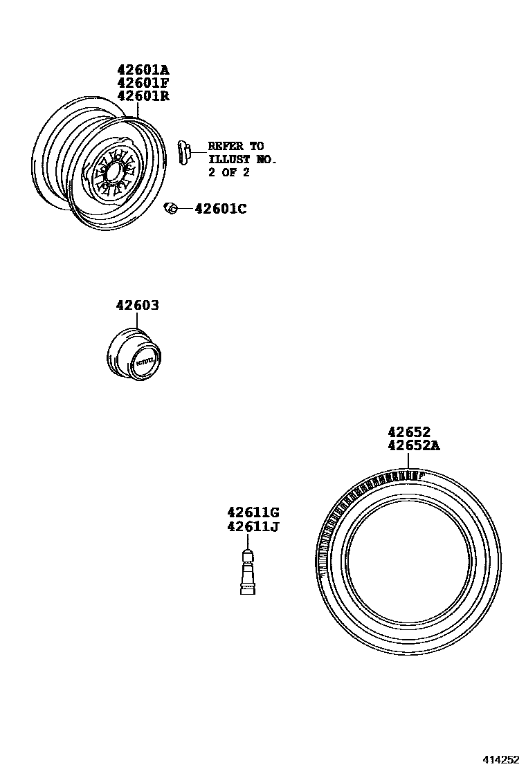 4103 — DISC WHEEL & WHEEL CAP