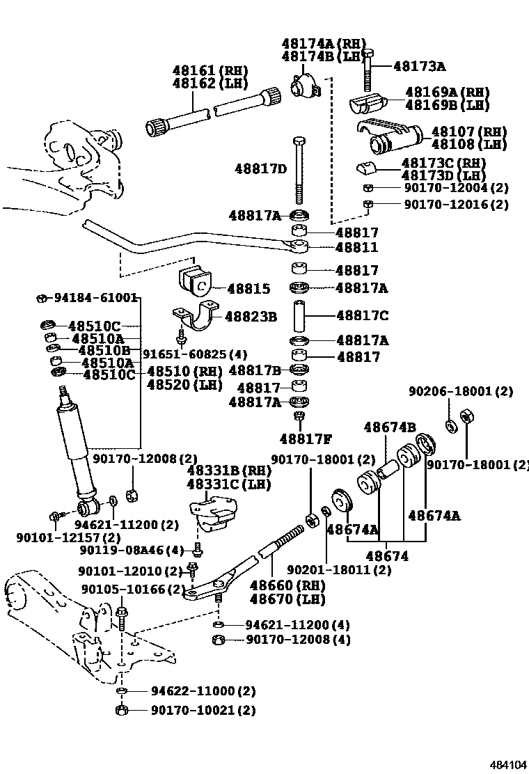 4803 — FRONT SPRING & SHOCK ABSORBER