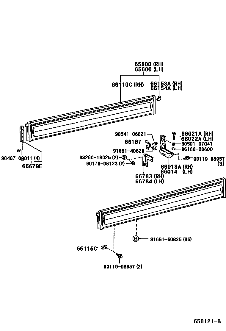 6554 — REAR BODY SIDE PANEL