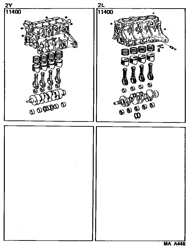 1102 — SHORT BLOCK ASSEMBLY