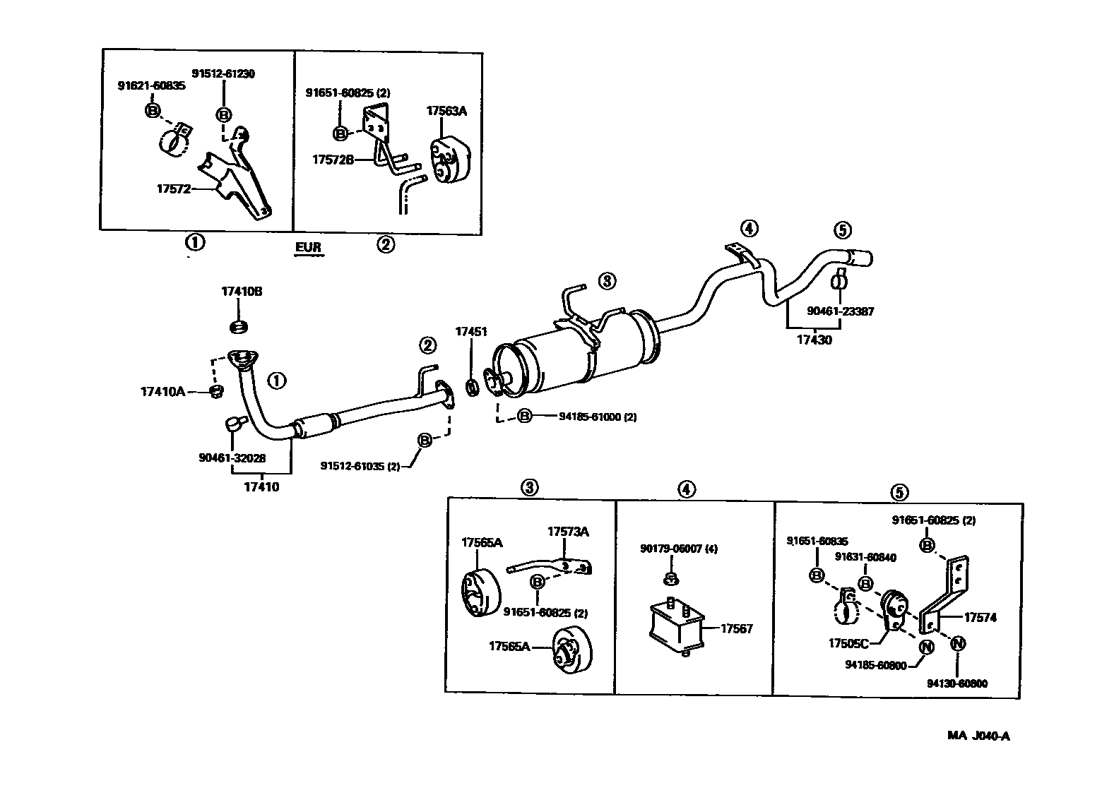 1702 — EXHAUST PIPE