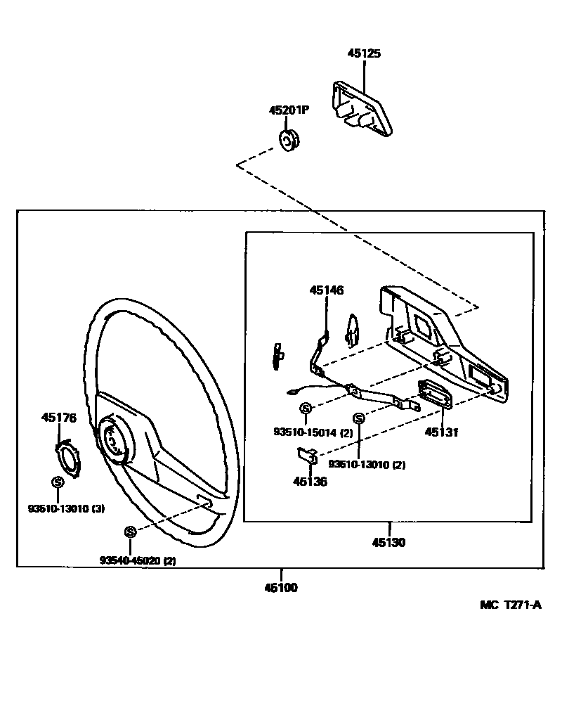 4504 — STEERING WHEEL