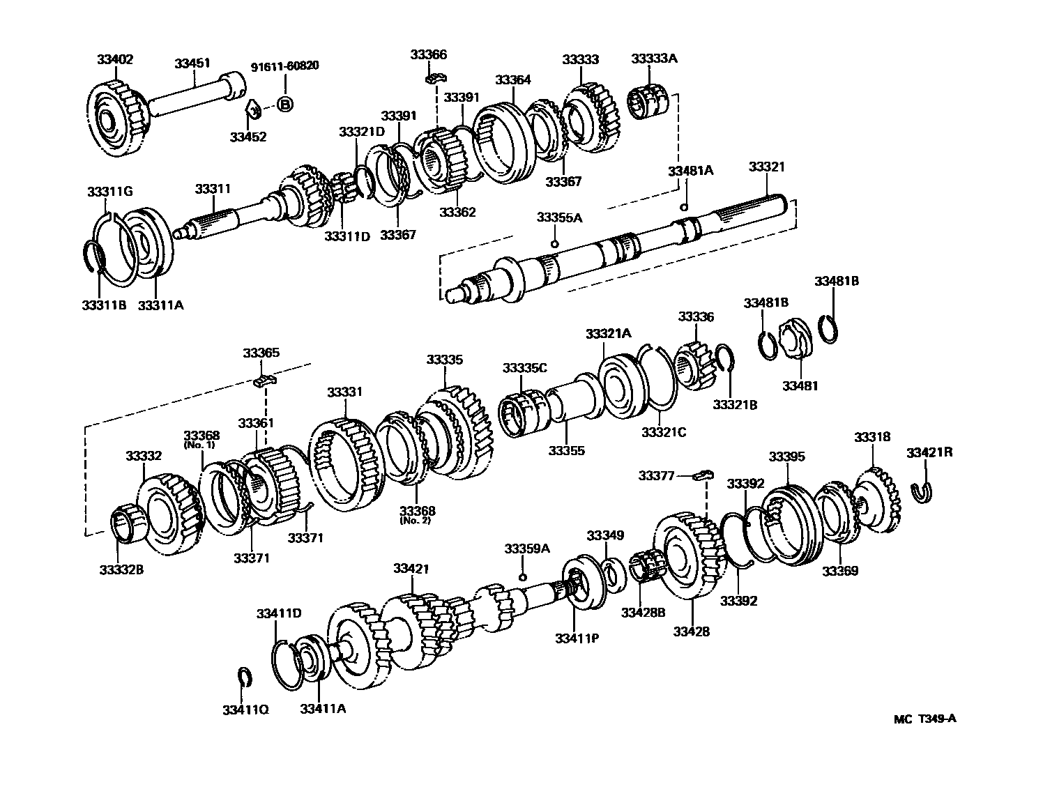 3305 — TRANSMISSION GEAR (MTM)