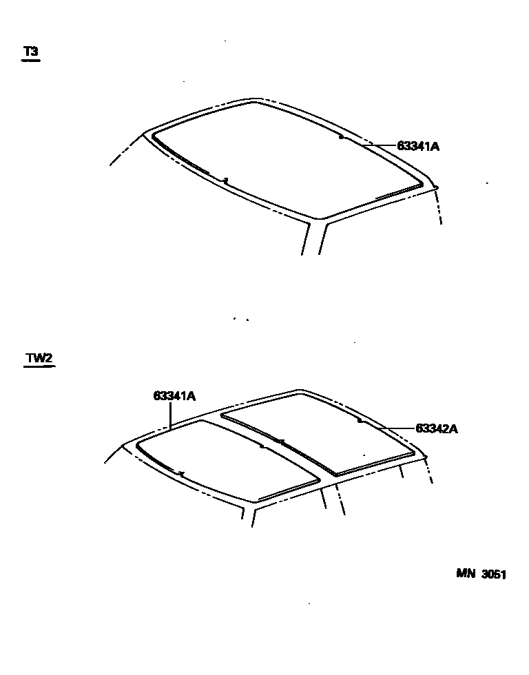 6452 — ROOF HEADLINING & SILENCER PAD