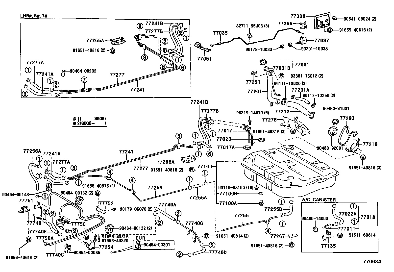 7751 — FUEL TANK & TUBE