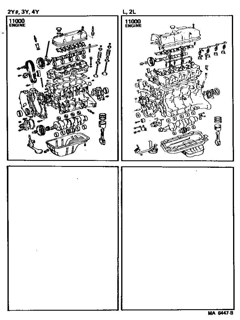 1101 — PARTIAL ENGINE ASSEMBLY