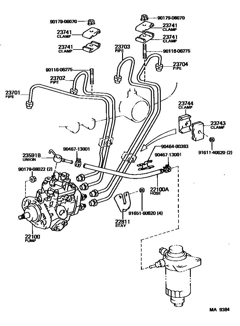 2202 — INJECTION PUMP ASSEMBLY