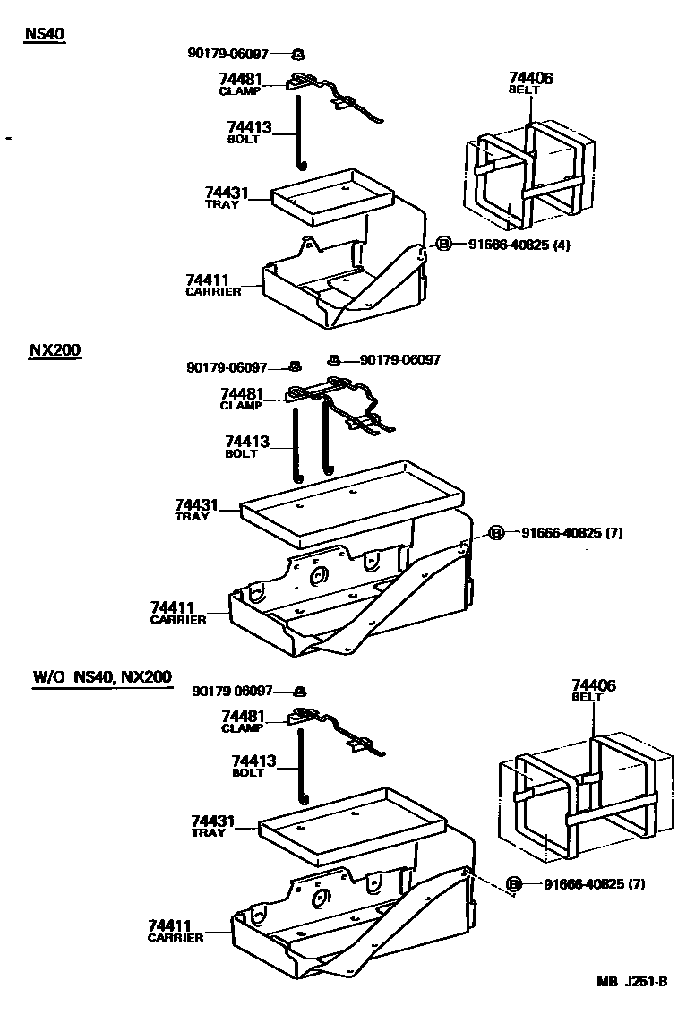 7454 — BATTERY CARRIER