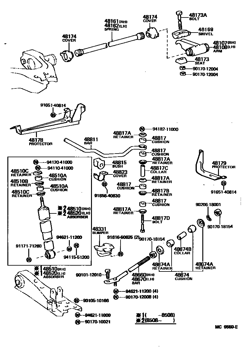 4803 — FRONT SPRING & SHOCK ABSORBER