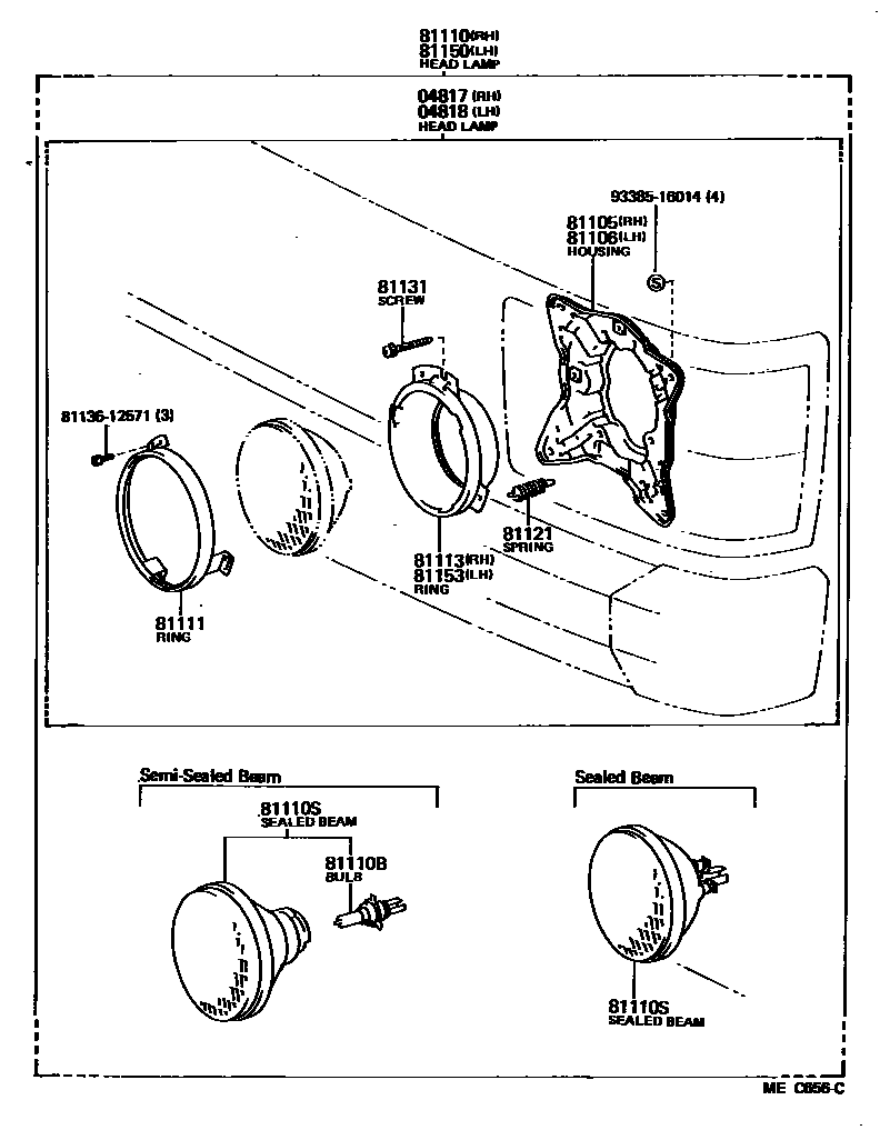 8101 — HEADLAMP