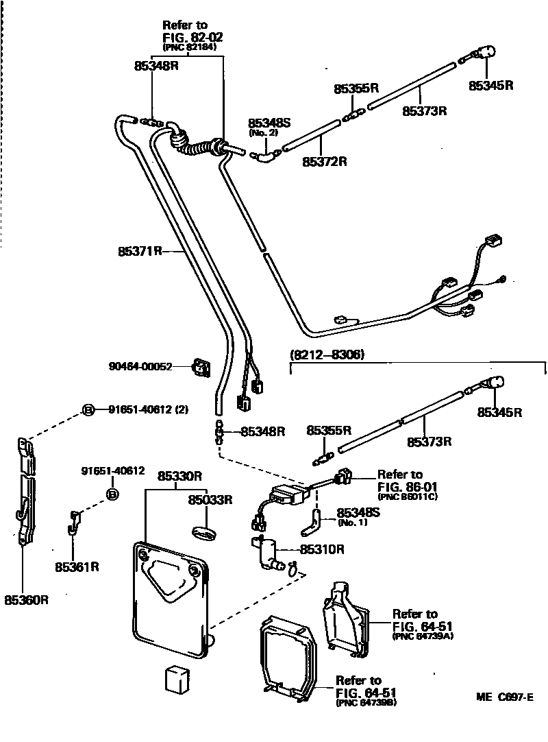 8504 — REAR WASHER