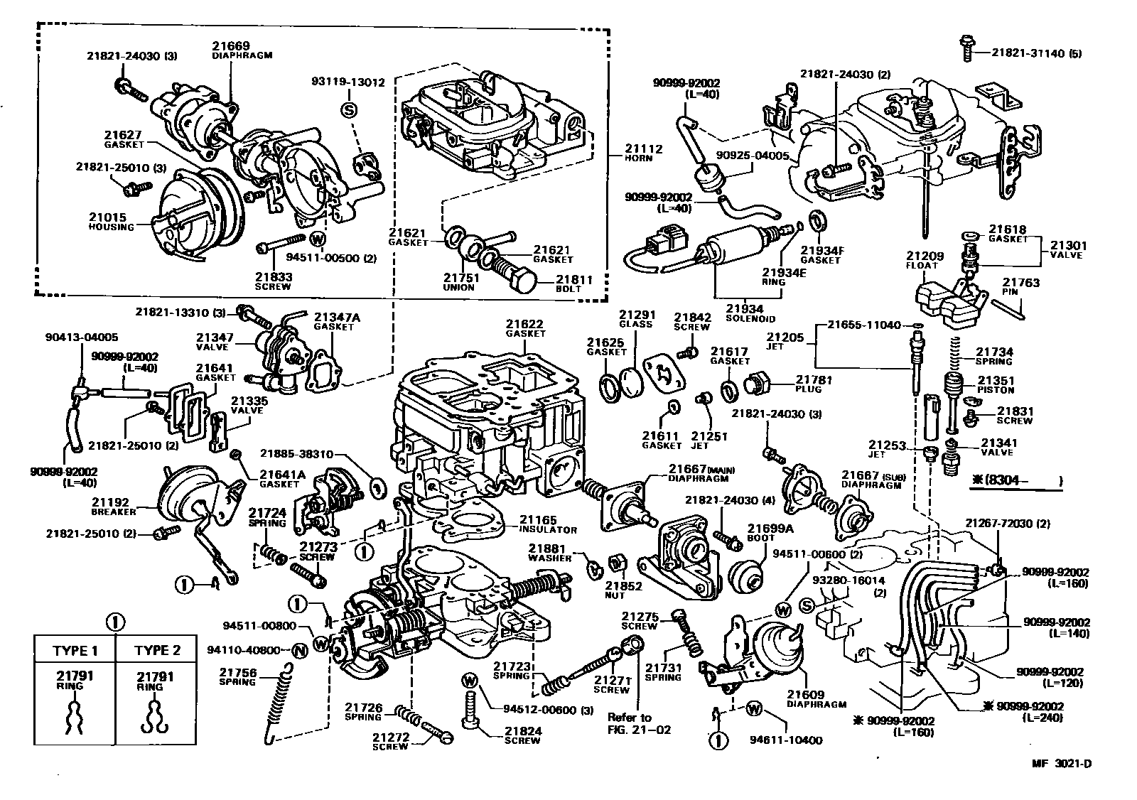 2103 — CARBURETOR