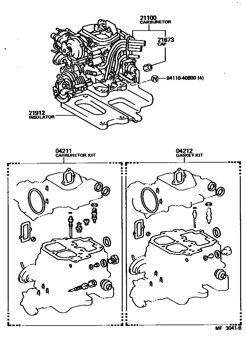 2102 — CARBURETOR ASSEMBLY