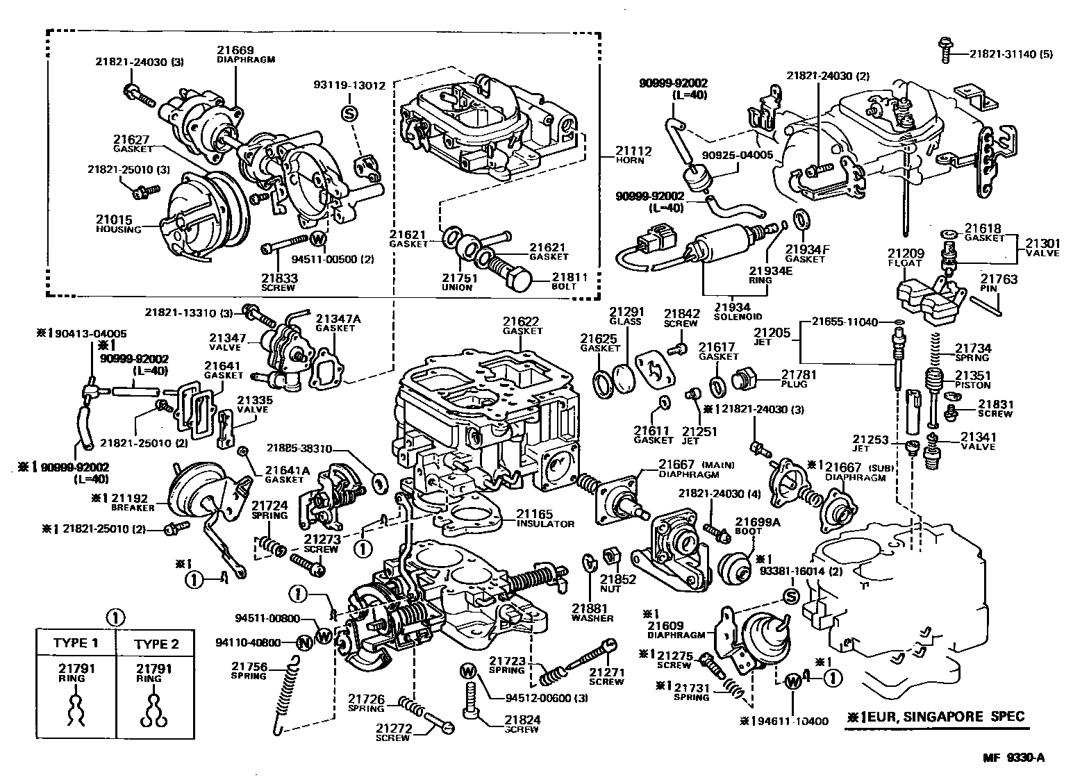 2103 — CARBURETOR