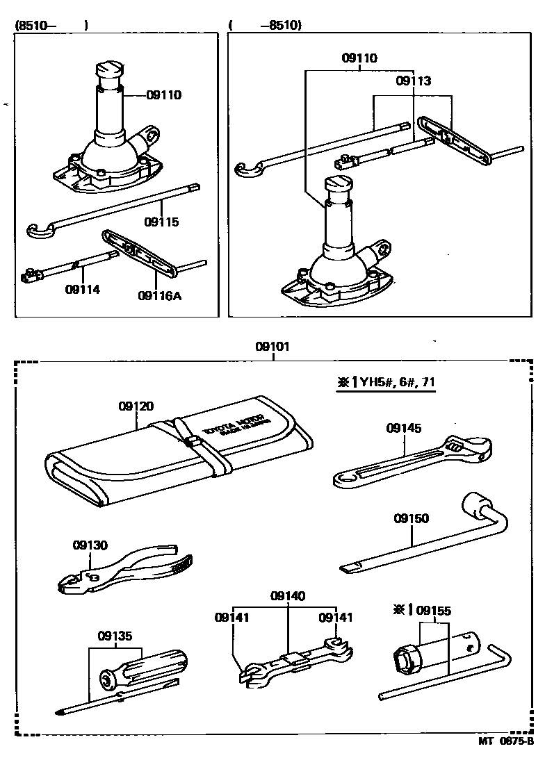 0901 — STANDARD TOOL