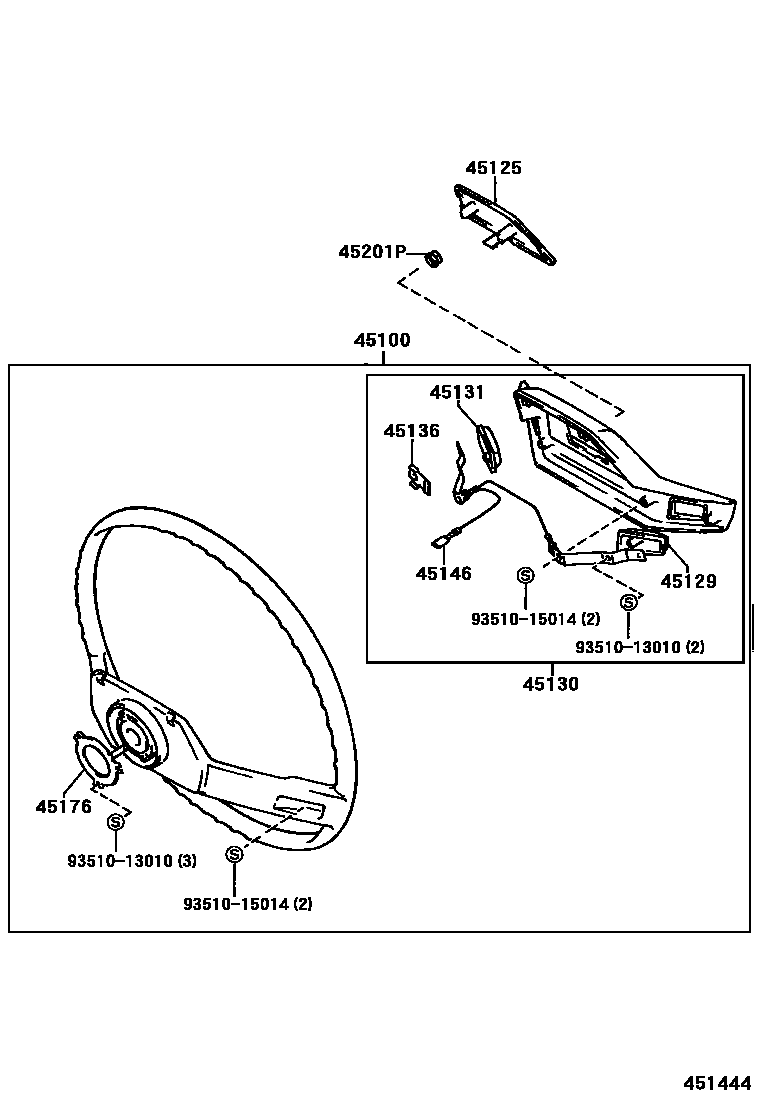4504 — STEERING WHEEL