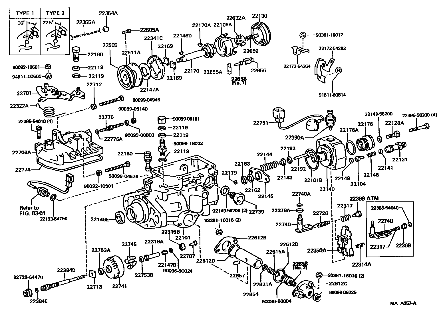 2203 — INJECTION PUMP BODY