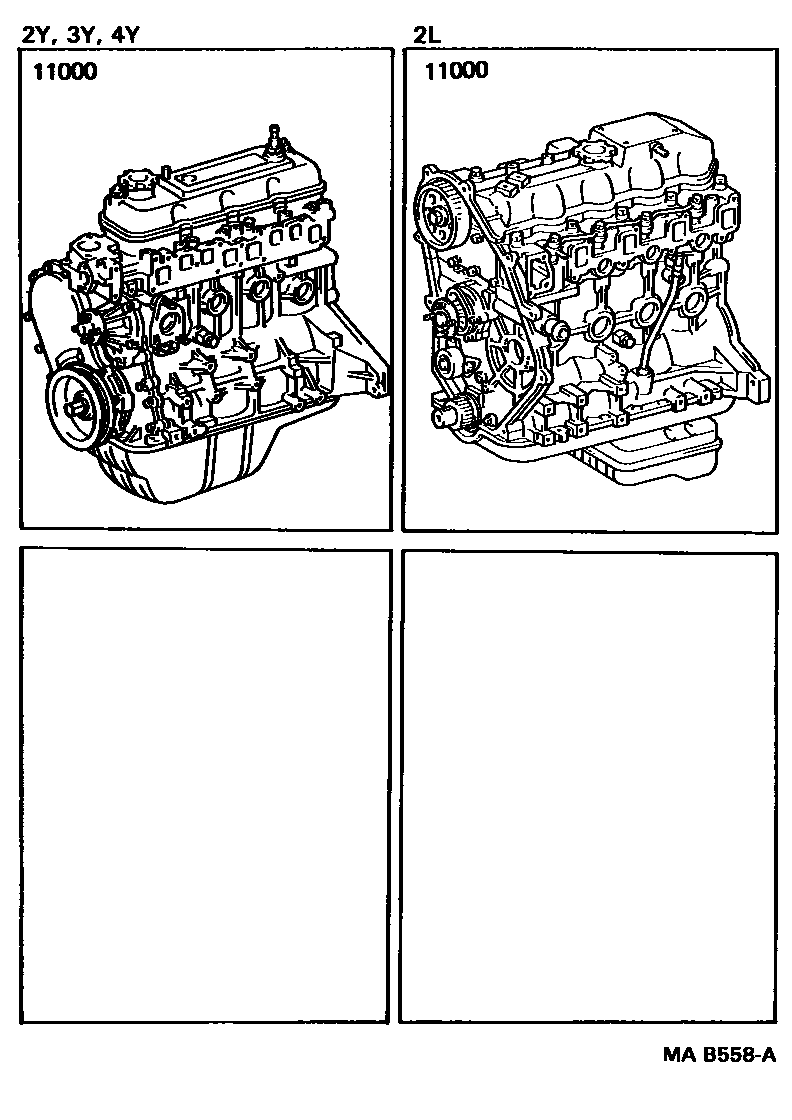 1101 — PARTIAL ENGINE ASSEMBLY