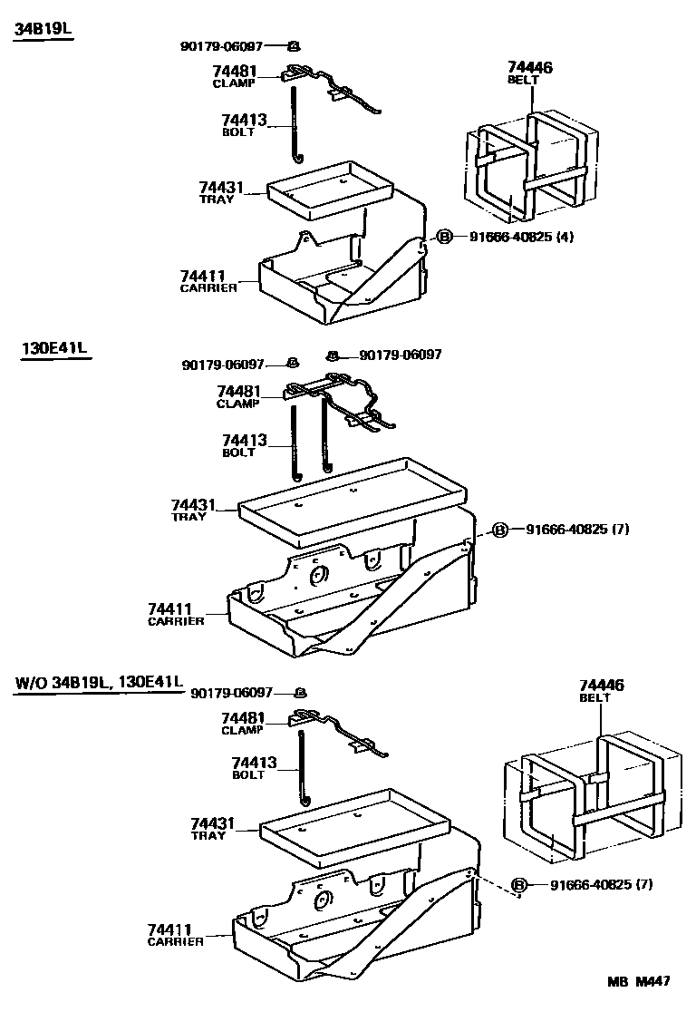 7454 — BATTERY CARRIER
