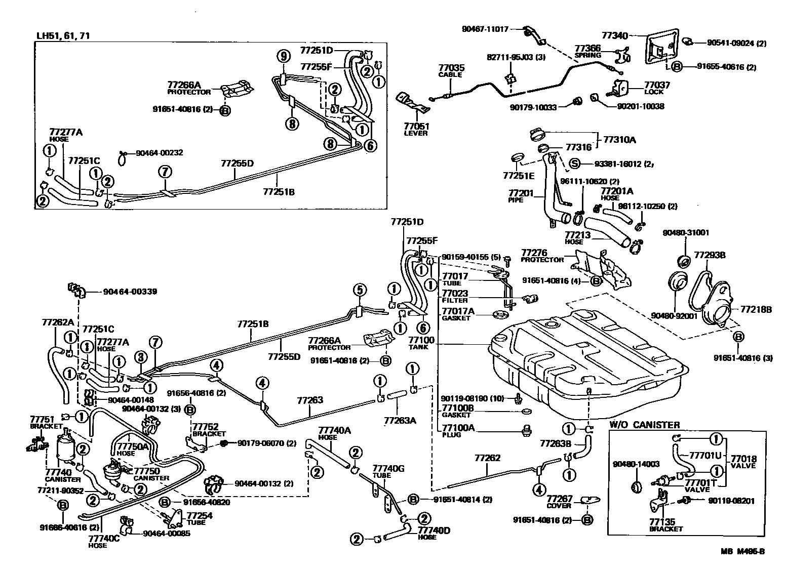 7751 — FUEL TANK & TUBE