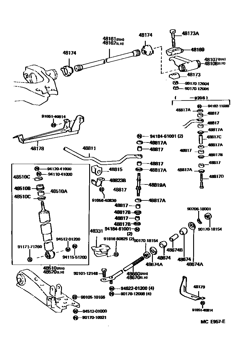 4803 — FRONT SPRING & SHOCK ABSORBER