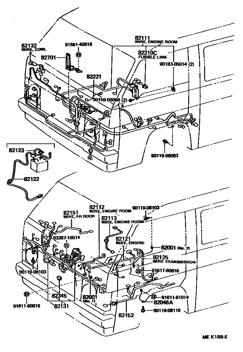 8202 — WIRING & CLAMP