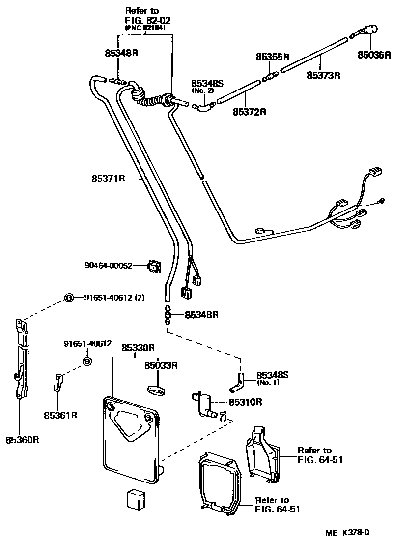 8504 — REAR WASHER