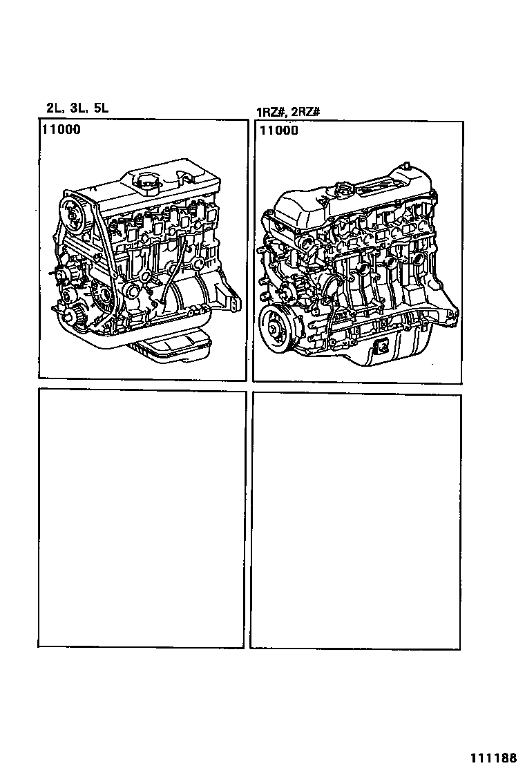 1101 — PARTIAL ENGINE ASSEMBLY