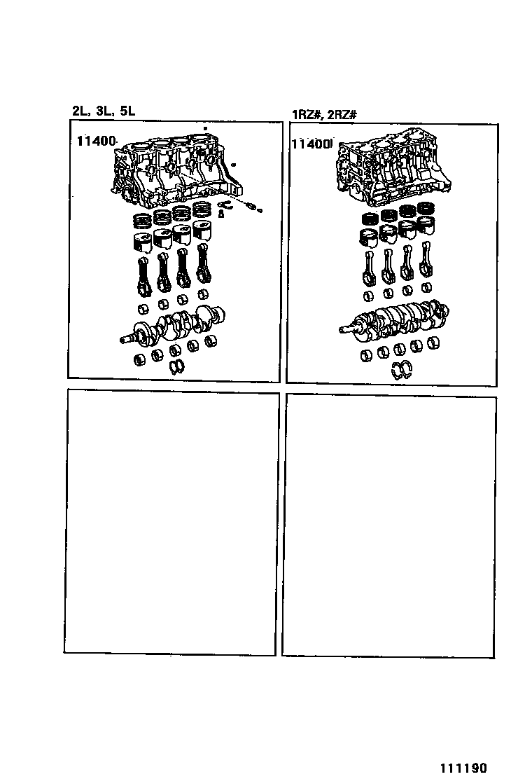 1102 — SHORT BLOCK ASSEMBLY