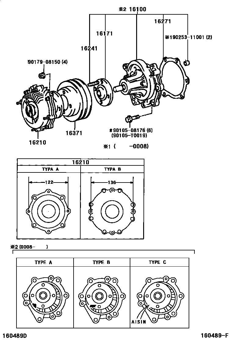 1601 — WATER PUMP