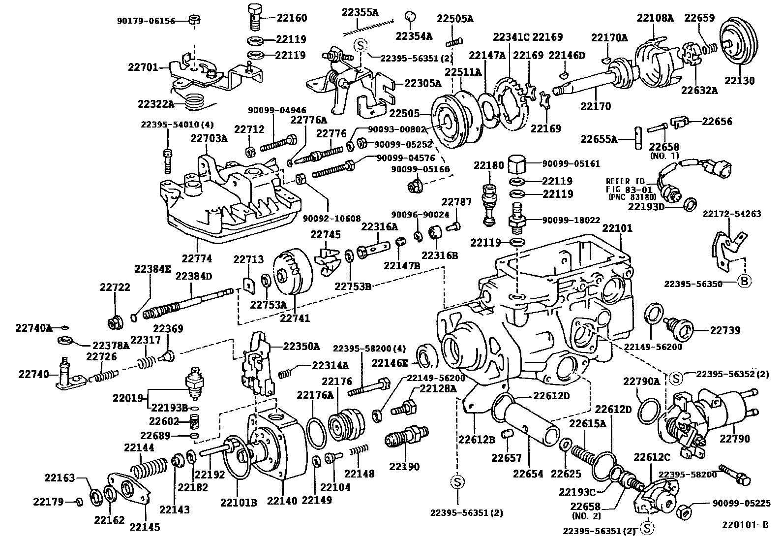2203 — INJECTION PUMP BODY