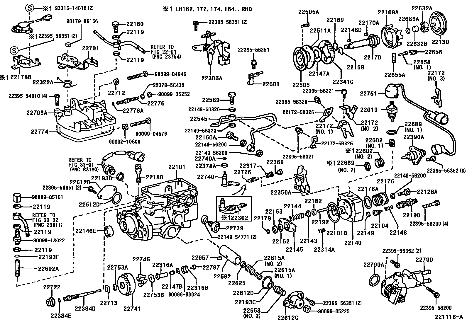 2203 — INJECTION PUMP BODY